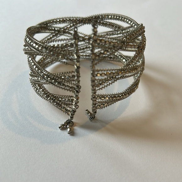 💥Bohemian Braided Beaded Wire Cuff Bracelet - Picture 9 of 10